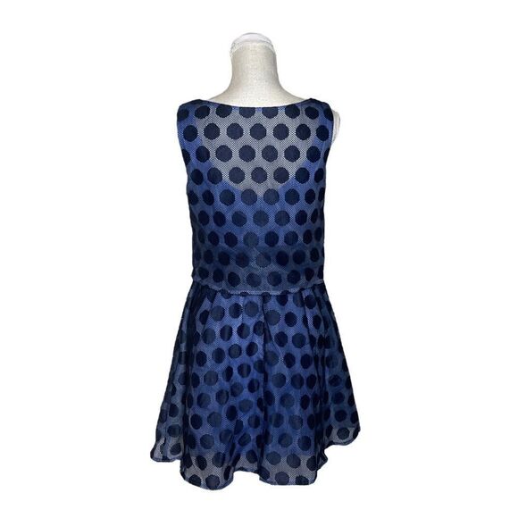 Betsey Johnson Polka Dot Pop Over Dress - Picture 4 of 14